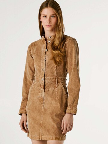 Pepe Jeans Jurk 'Sunny' in Beige: voorkant