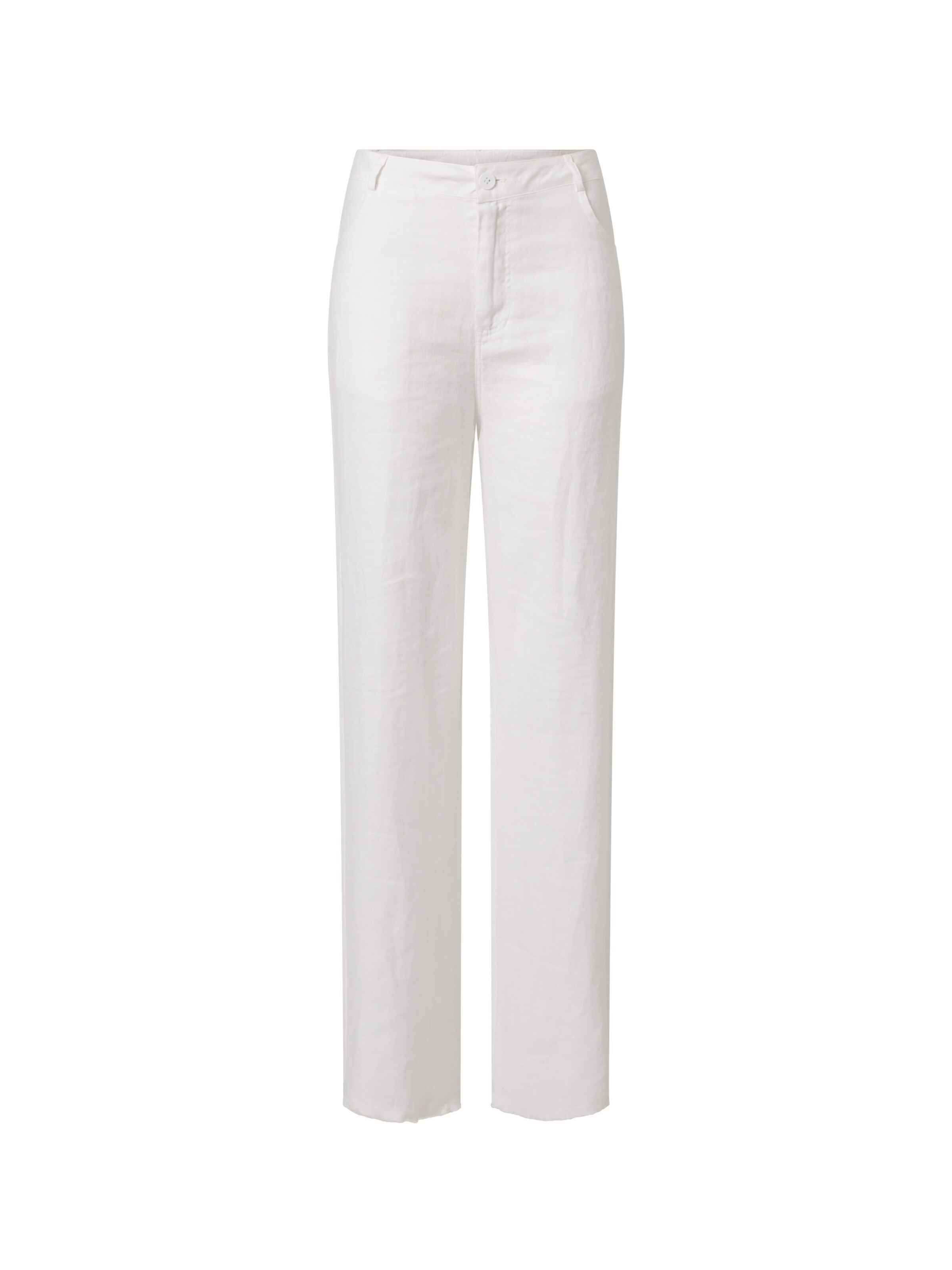 Pantalon CASH-MERE.CH en blanc : devant
