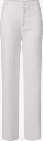 CASH-MERE.CH Regular Broek in Wit: voorkant