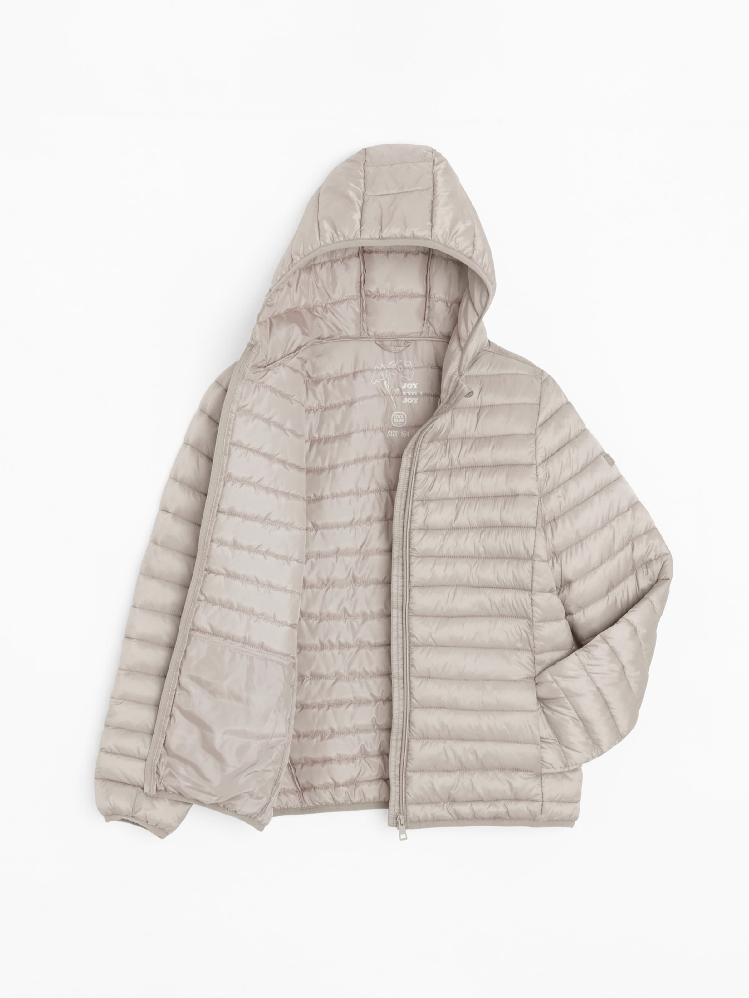 Cool Club Демисезонная куртка в Бежевый: спереди