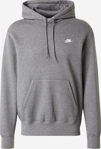 Nike Sportswear Свитшот 'CLUB' в Серый: спереди