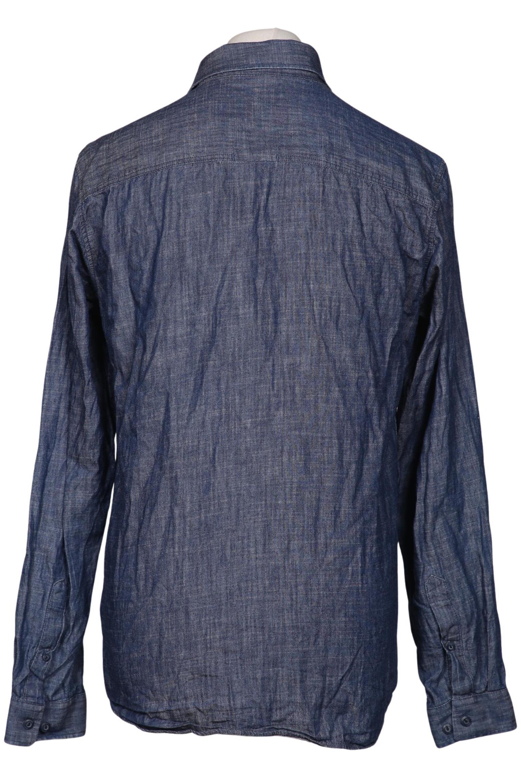 JACK & JONES Button Up Shirt in L in Blue