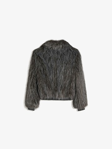 Veste mi-saison Bershka en gris