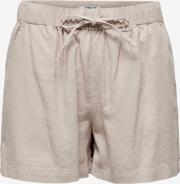 ONLY Regular Shorts 'CARO' in Beige: predná strana