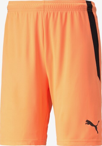 PUMA Regular Workout Pants in Orange: front