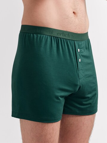 Erlich Textil Boxershorts 'Light Touch' in Grün