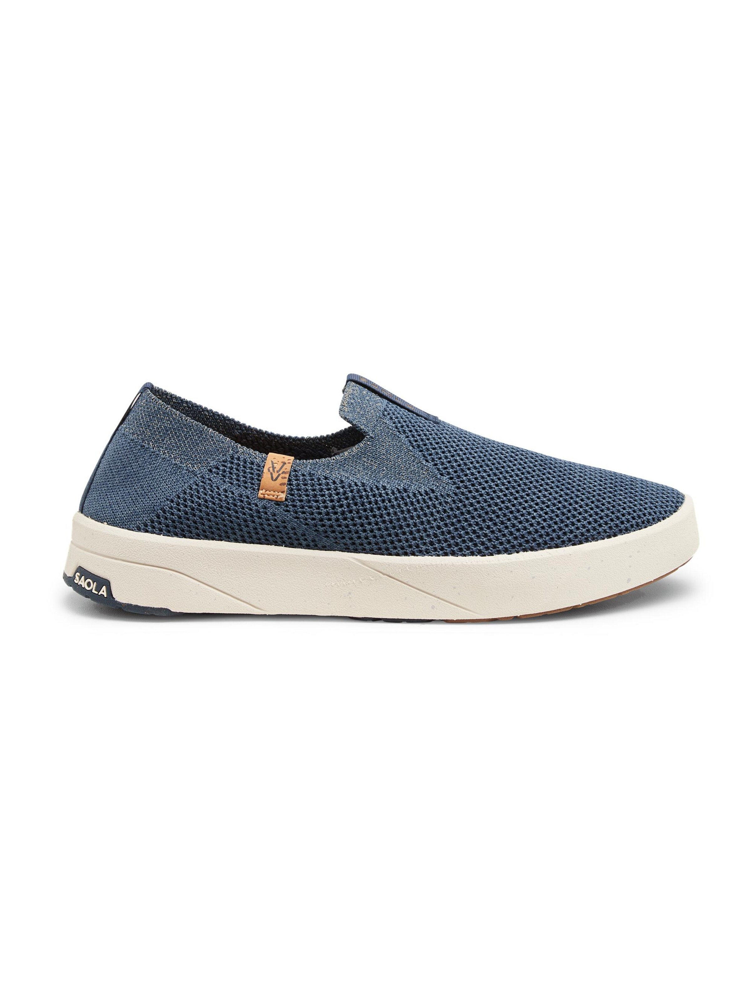 SAOLA Slipper 'Bali W Navy Gold'‌‌‌‌‌‌‌‌‌‌ in Blau: Vorderseite