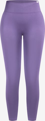 Smilodox Leggings 'Slayton Scrunch' in Purple: front