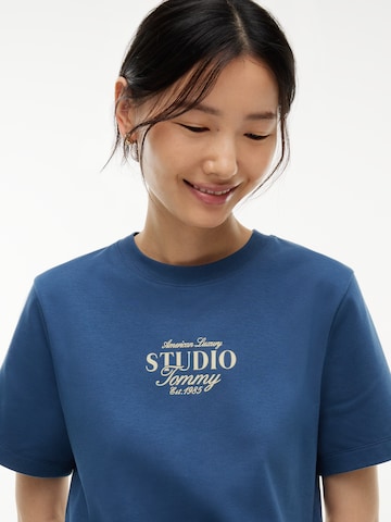 TOMMY HILFIGER Shirt 'STUDIO TOMMY' in Blauw