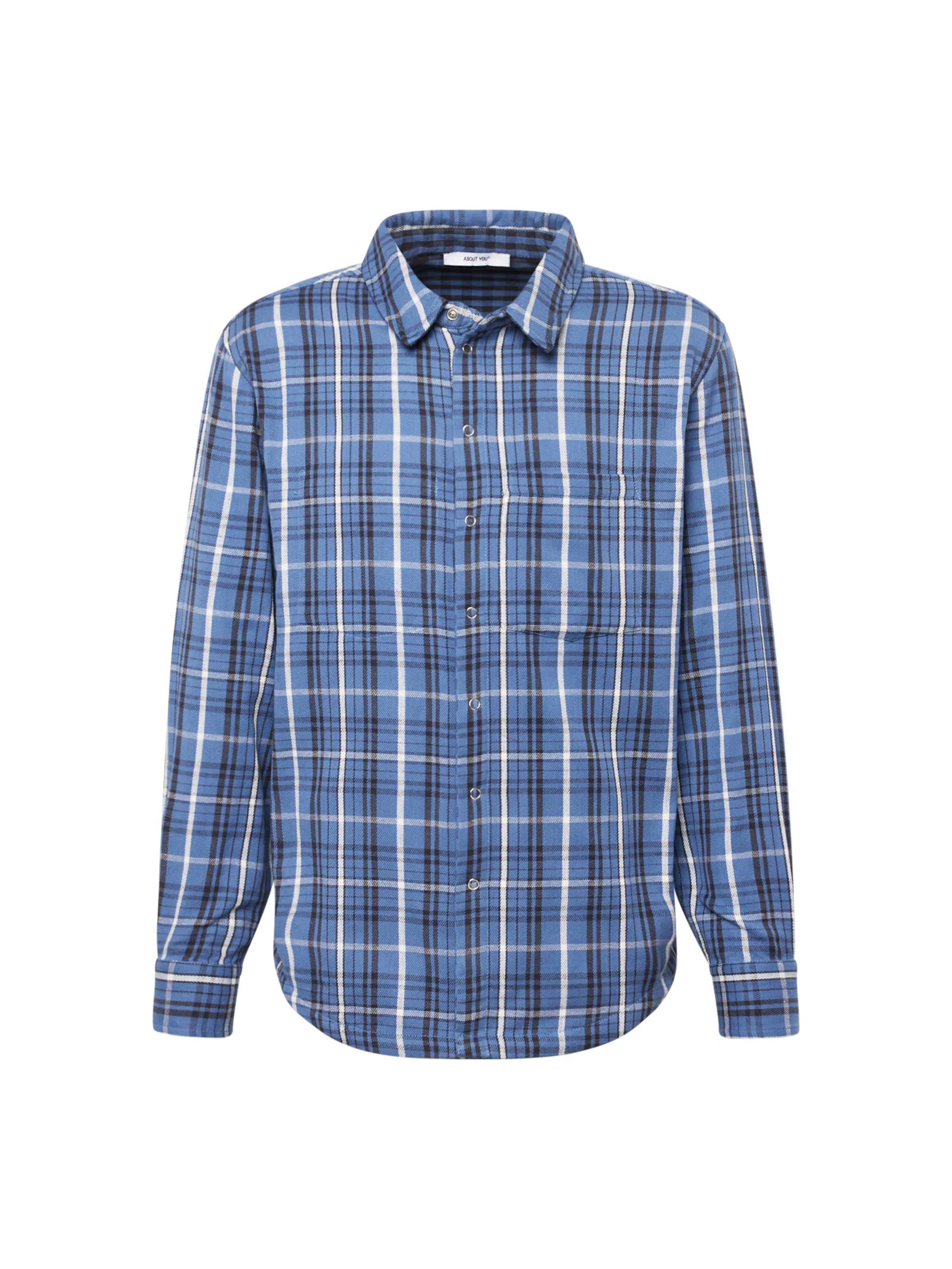 ABOUT YOU - Ajuste regular Camisa 'James' en azul: frente