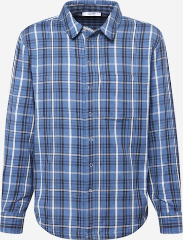 ABOUT YOU Regular fit Button Up Shirt 'James' in Blue: front