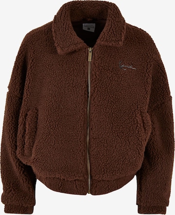 Karl Kani Between-season jacket in Brown: front
