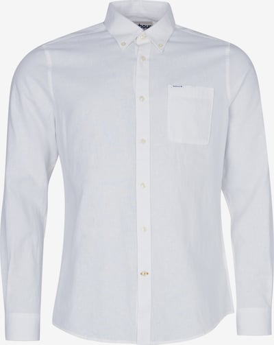 Barbour Overhemd 'Nelson' in de kleur Offwhite, Productweergave