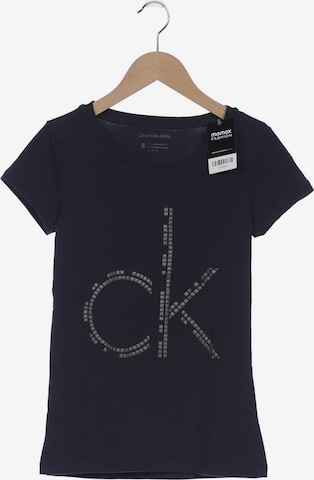 Calvin Klein Jeans Top & Shirt in S in Blue: front