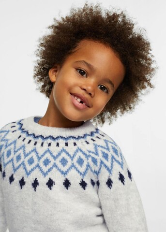 MANGO KIDS Sweter 'Robert' w kolorze szary