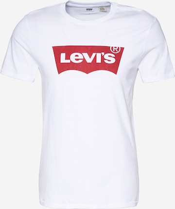 LEVI'S ® Shirt 'Graphic Set In Neck' in Wit: voorkant