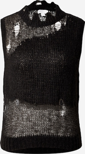 TOPSHOP Knitted top in Black, Item view