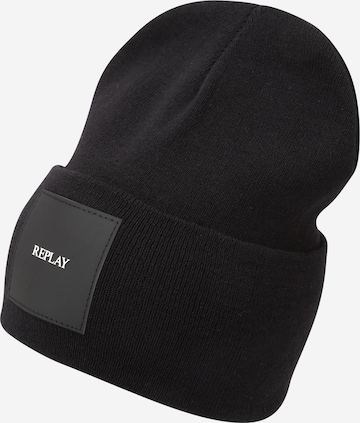 REPLAYKapa - crna boja: prednji dio