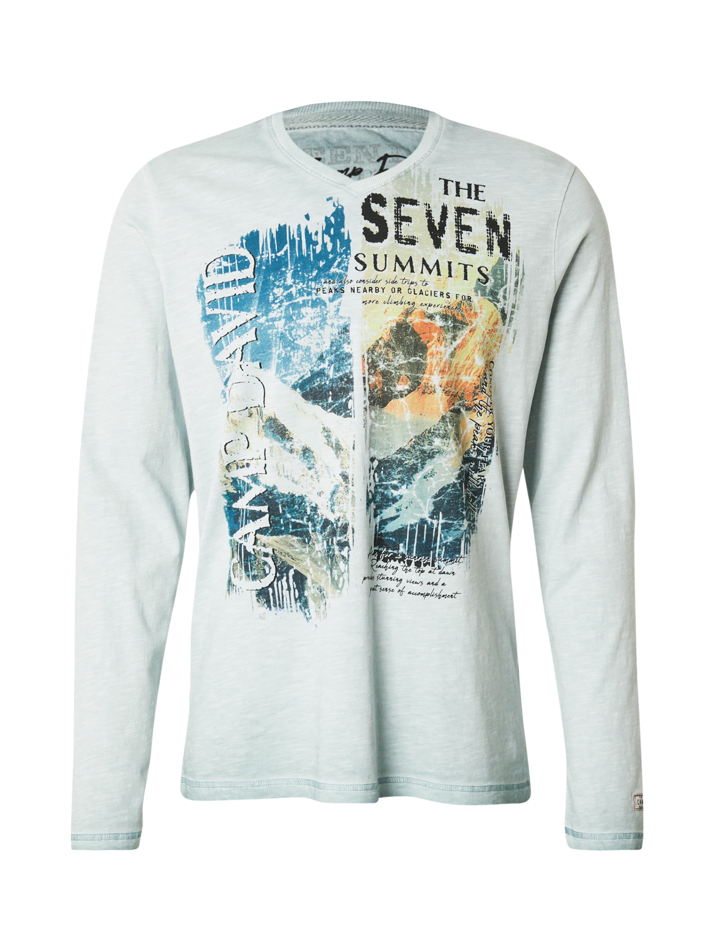 CAMP DAVID Koszulka w kolorze niebieski: przód