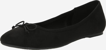 ABOUT YOU Ballet Flats 'Beyza' in Black: front