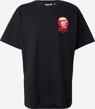 ADIDAS ORIGINALS Majica 'Billiard' u bež / crvena / crna / bijela, Pregled proizvoda