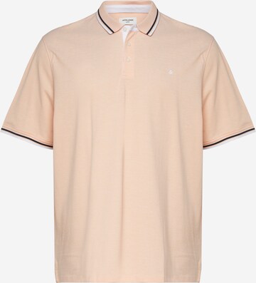 T-Shirt Jack & Jones Plus en orange : devant