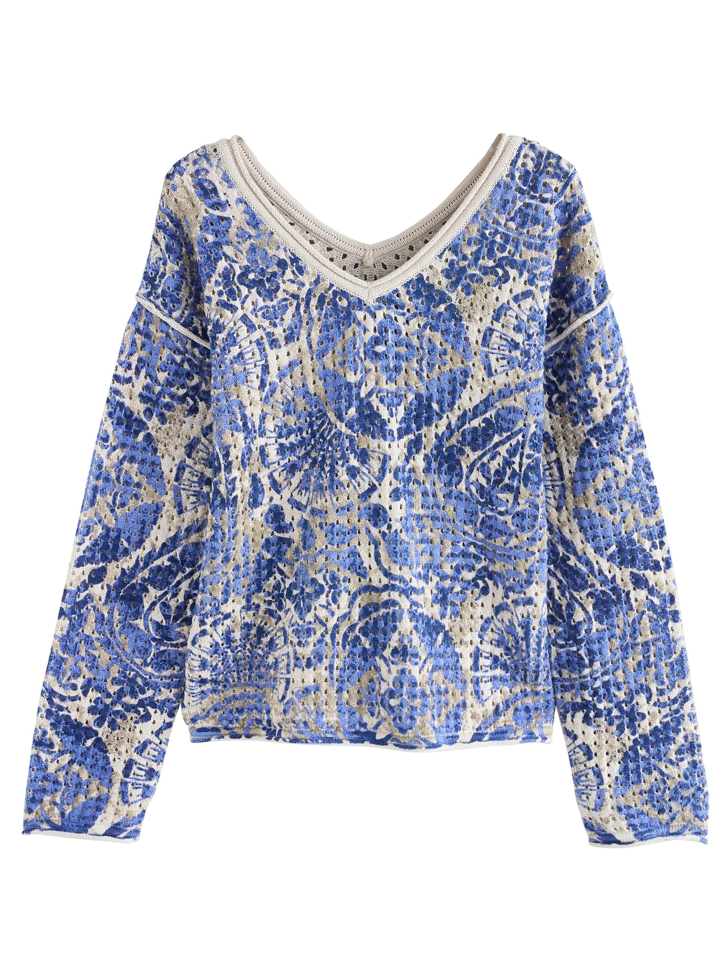 Next Pullover in Blau: Vorderseite