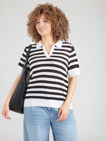 balta ONLY Carmakoma Megztinis 'CARDIANA': priekis