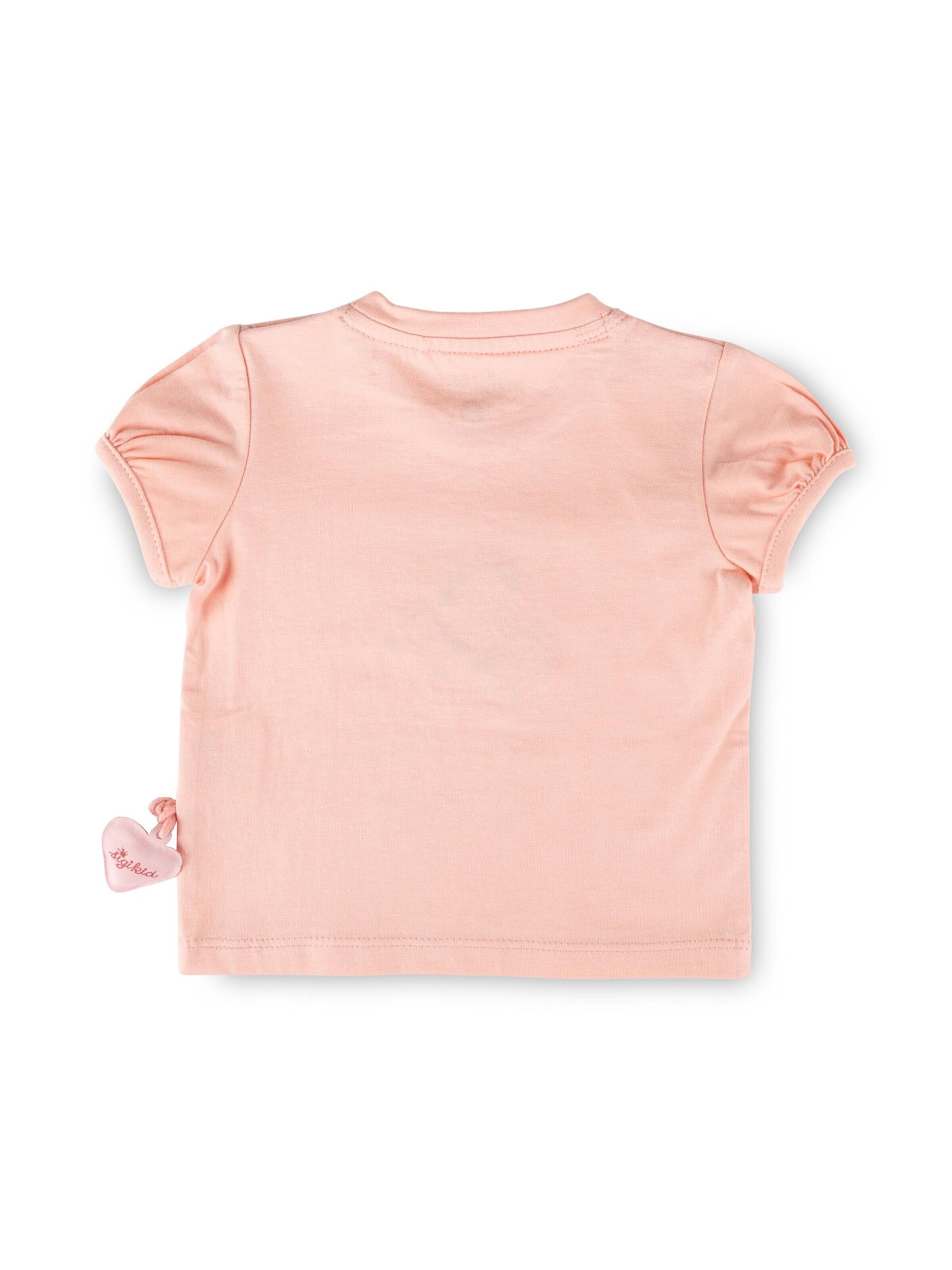 SIGIKID Shirt 'T-Shirt Pink Birds' in Pink