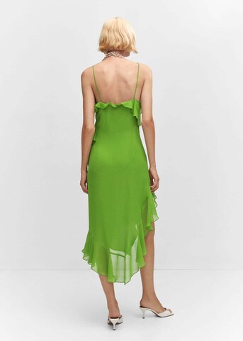 MANGO Dress 'Madeira' in Green