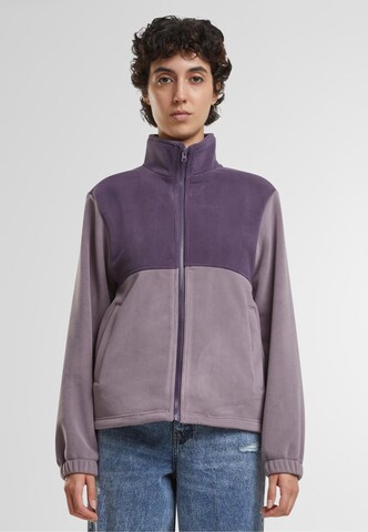 Urban Classics Fleecejacka i lila: framsida
