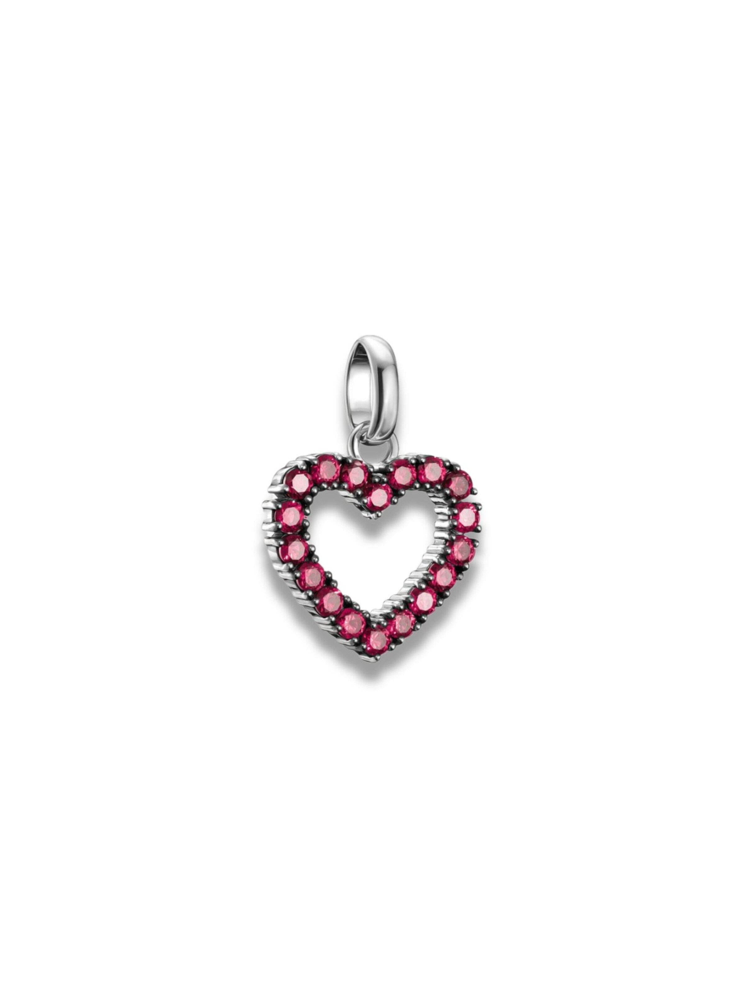 Pendentif Thomas Sabo en rouge : devant