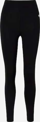 Champion Skinny Leggings in Schwarz: Vorderseite