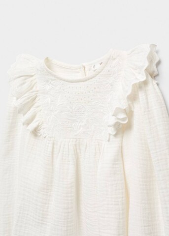 MANGO KIDS Bluse 'Teresa' i hvid