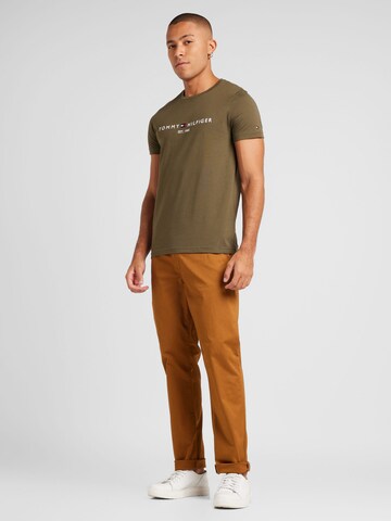 TOMMY HILFIGER Regular fit Shirt in Groen