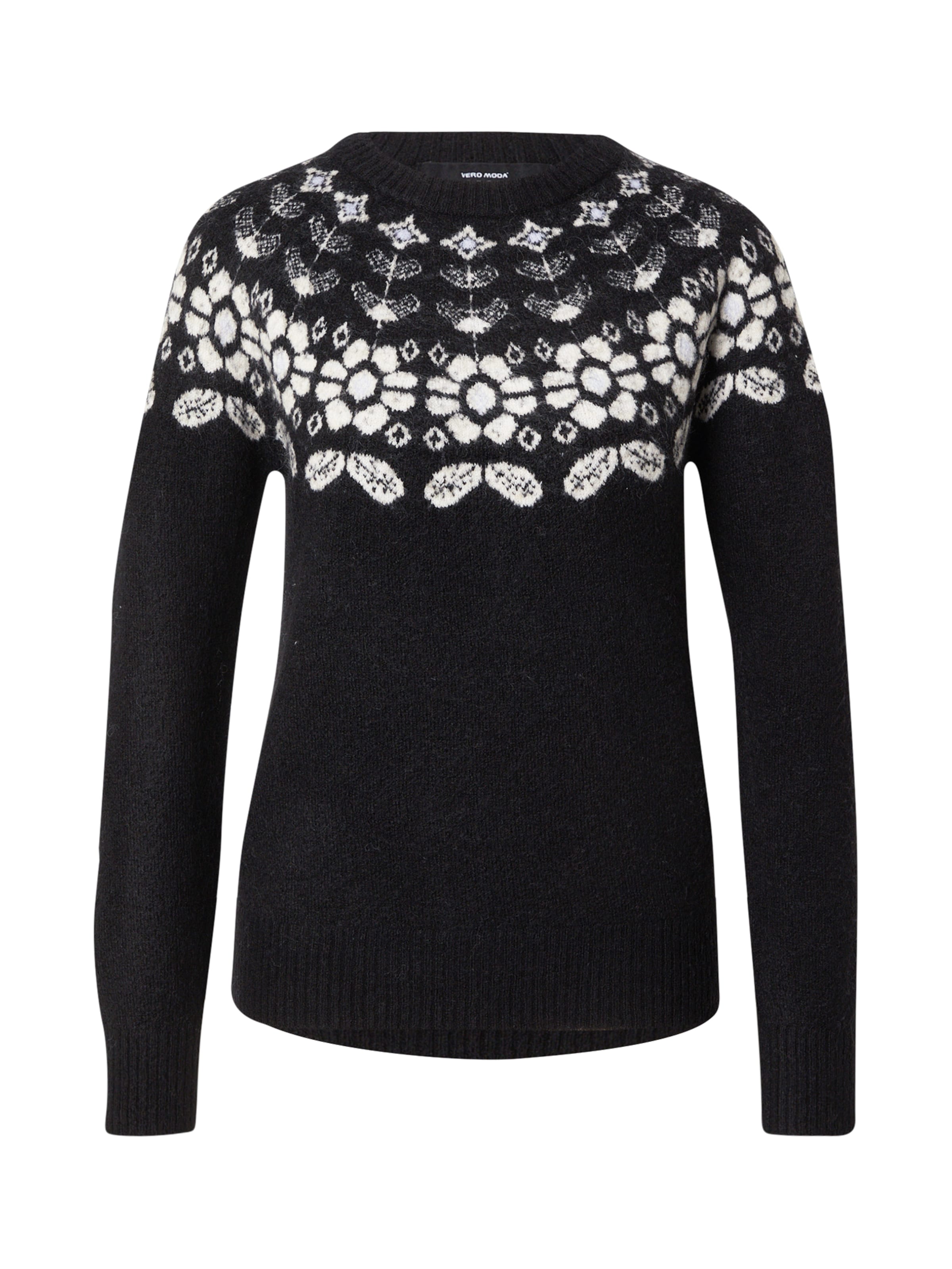 VERO MODA Sweater 'VMSIMONE' in Black: front