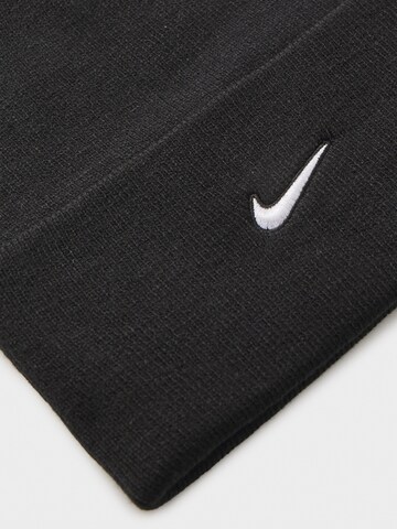 Nike Sportswear Σκούφος 'Peak Swoosh' σε μαύρο