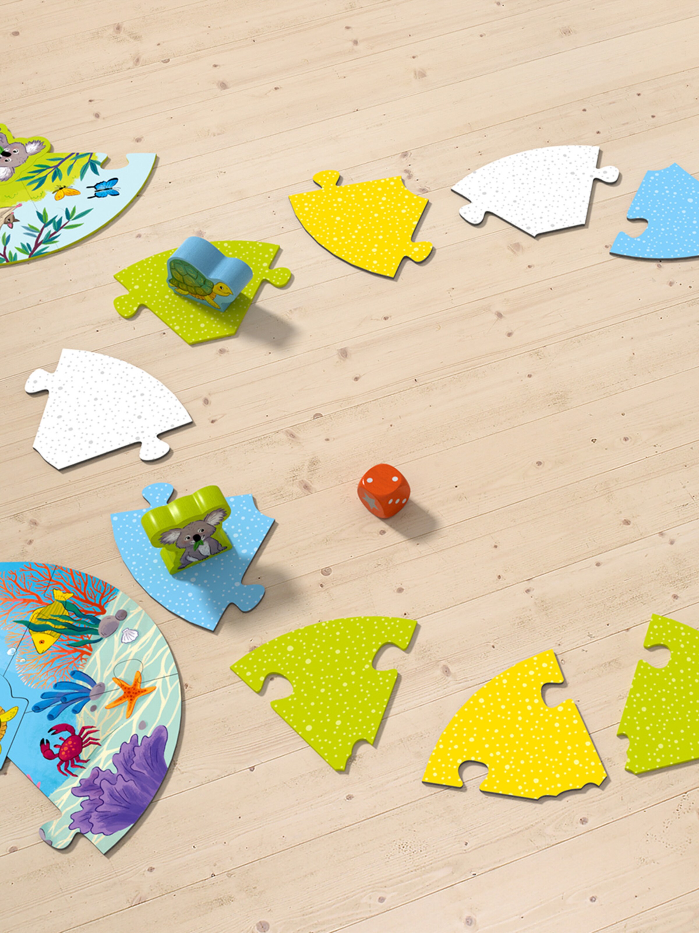 HABA Game ' Wo leben Löwe & Co.? ' in Mixed colours