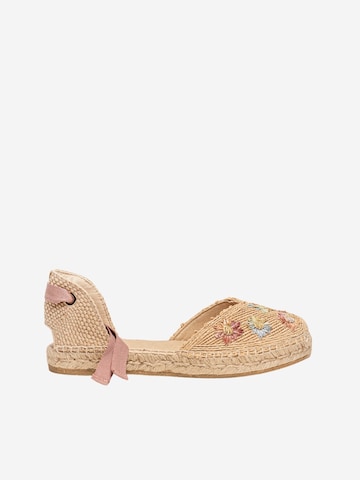 Alhamas Espadrilles 'Alpargata Plana'‌‌‌‌‌‌‌‌ in Pink: Vorderseite