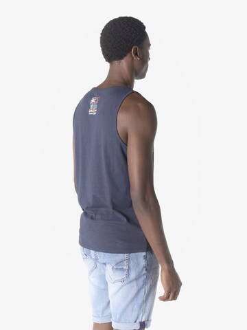 KOROSHI T-shirt i blå