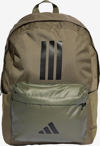 ADIDAS PERFORMANCE Sports backpack in Green: front