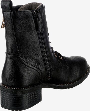 MUSTANG Stiefelette in Schwarz