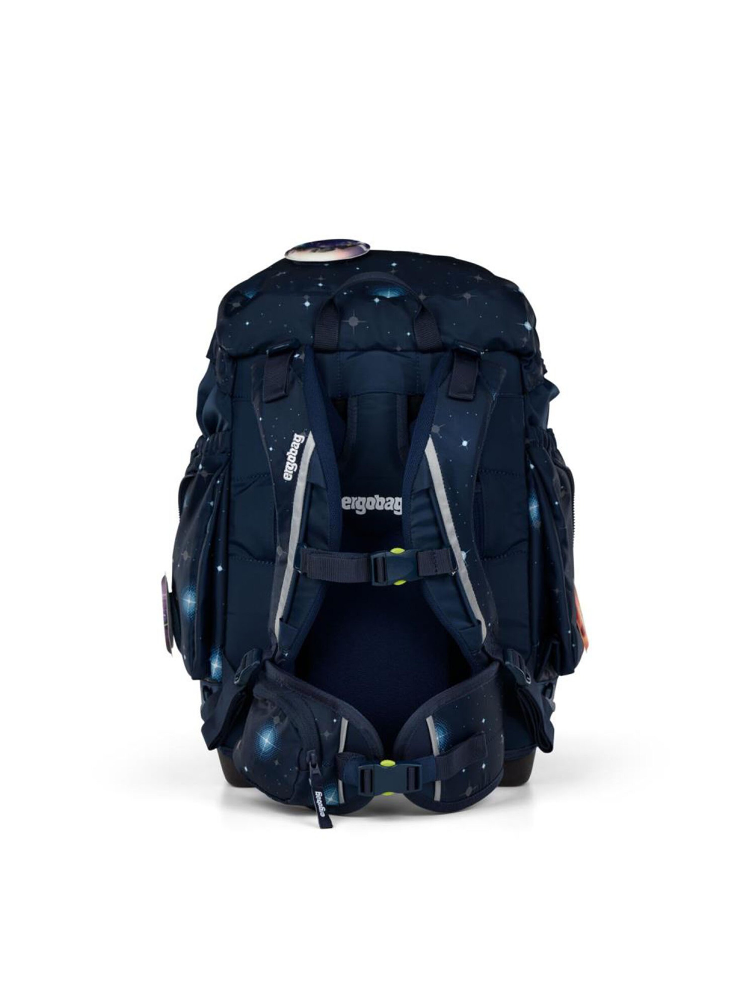 ergobag Backpack 'Maxi Schulrucksack Set 6tlg.' in Blue