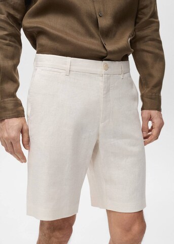 MANGO MAN Regular Shorts 'Carp' in Weiß