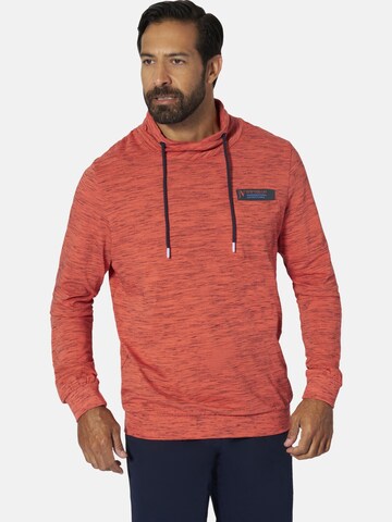 Jan Vanderstorm Sweatshirt 'Kervik' in Orange
