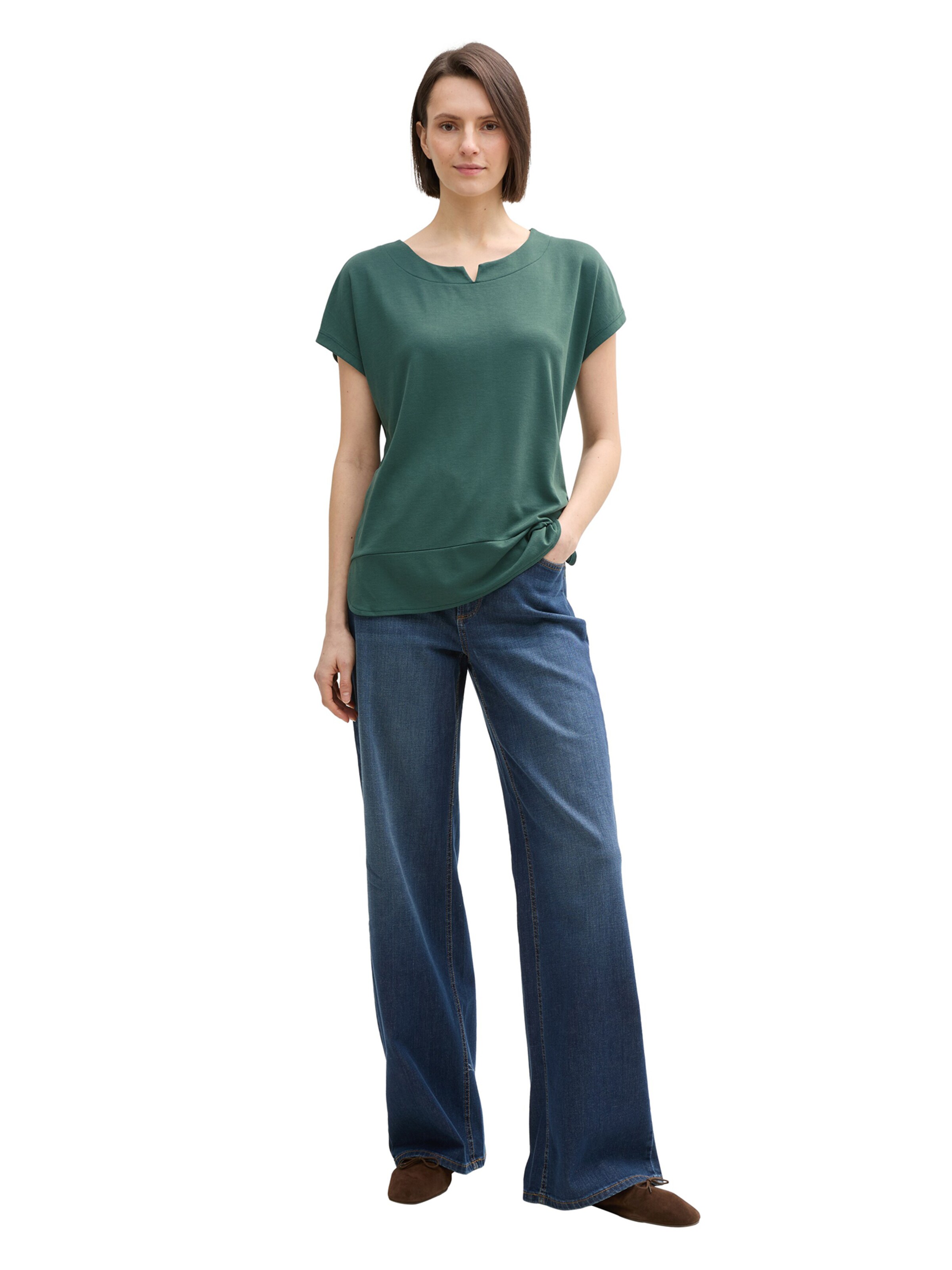 TOM TAILOR Tričko - Zelená