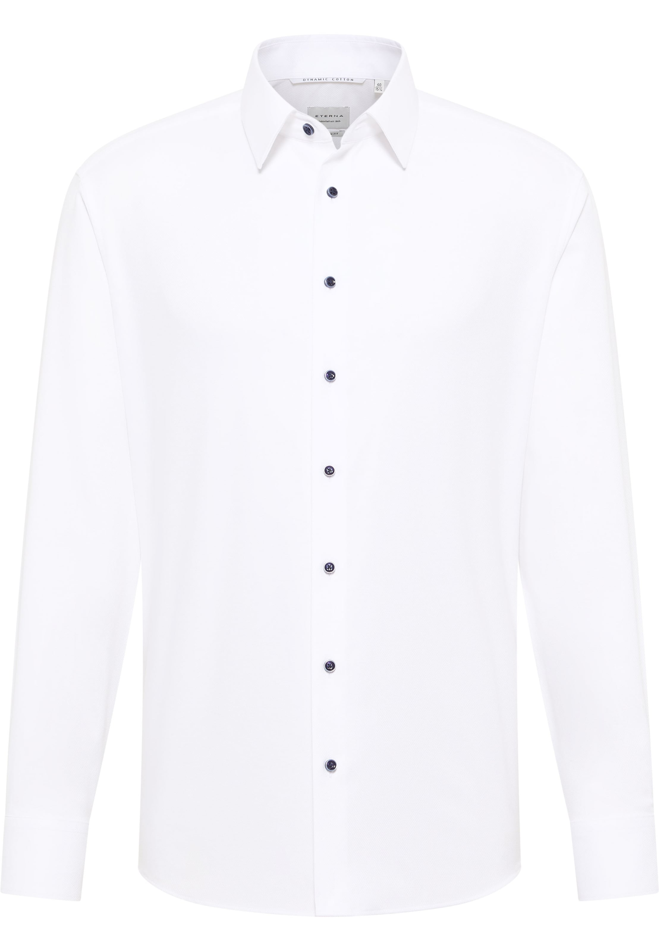 ETERNA Overhemd in Wit: voorkant
