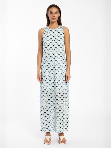 Ana Alcazar Jurk 'Dinea' in Blauw