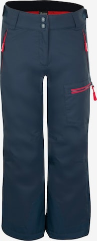 TROLLKIDS Winter Jacket in Blue: front