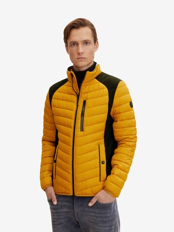 TOM TAILOR Between-Season Jacket in Yellow